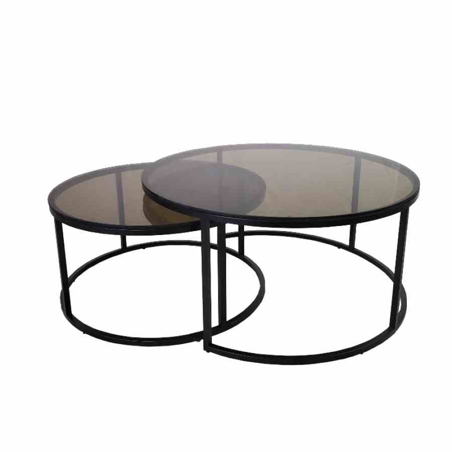 Bilde av Oceanside Bronze glass m sorte bein