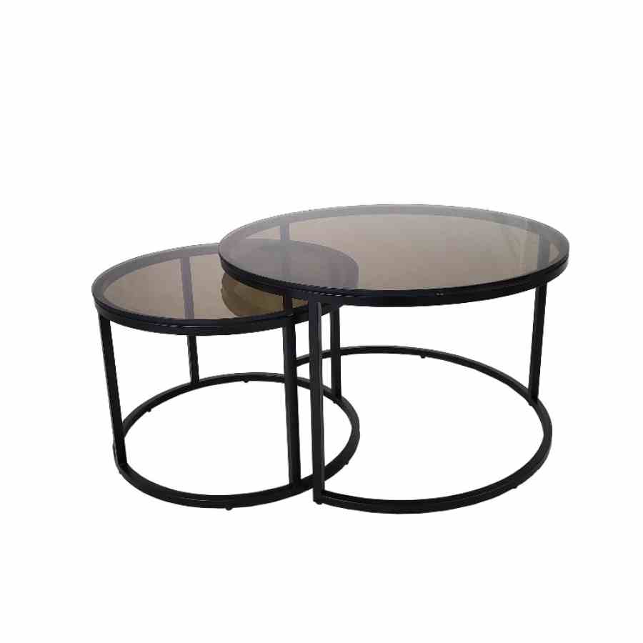Bilde av Oceanside sort metall Bronze glass