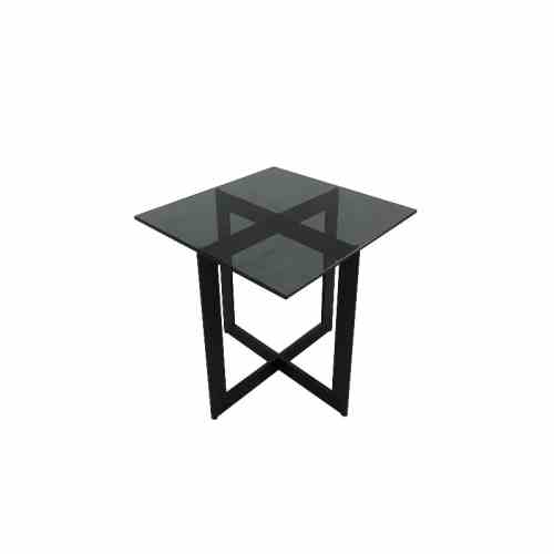 Bilde av Alexandria sort metall Grey Glass