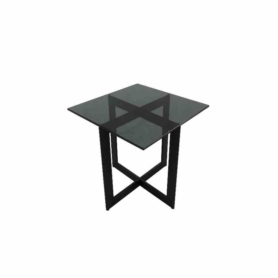 Bilde av Alexandria sort metall Grey Glass
