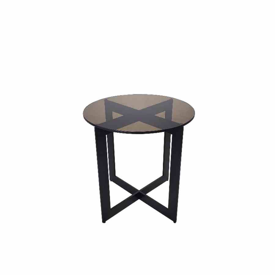 Bilde av Alexandria sort metall Bronze glass