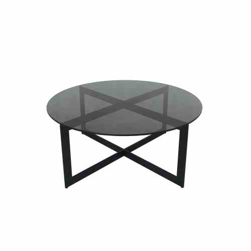 Bilde av Alexandria sort metall Grey glass