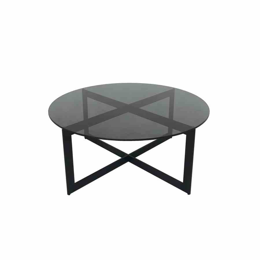 Bilde av Alexandria sort metall Grey glass