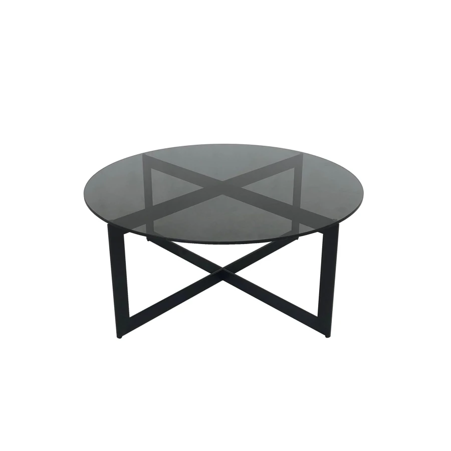 Bilde av Alexandria sort metall Grey glass