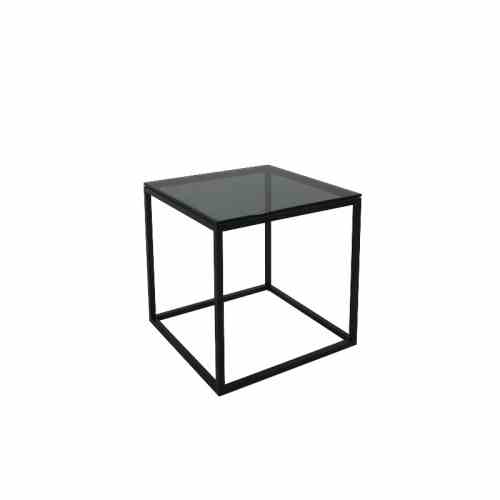 Bilde av Oceanside sort metall Grey glass