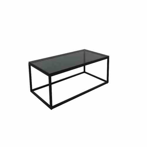 Bilde av Oceanside sort metall Grey glass