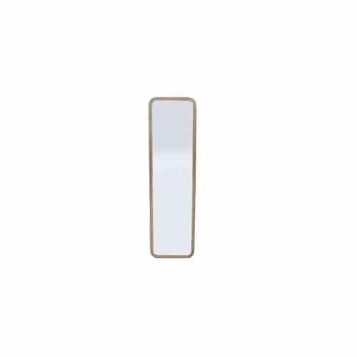 Bilde av Speil Vintage brass square