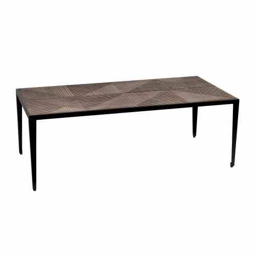 Bilde av Coffe table matt black with Tile topp