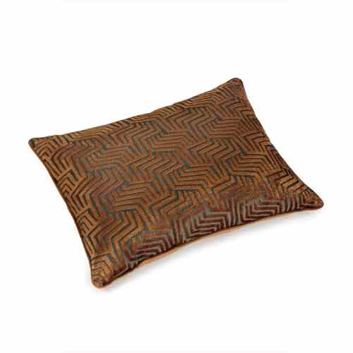Bilde av Pute 45x60 Cut Velvet Rust (Splender)