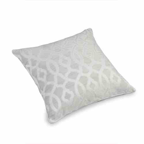 Bilde av Pute 53x53 Geo/Trellis Ivory (Happiness)