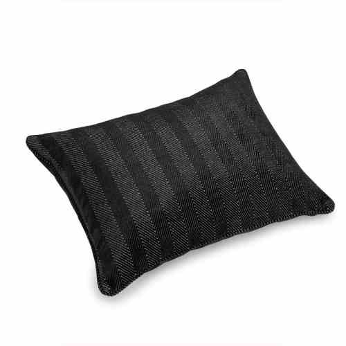 Bilde av Pute 45x60 Herringbone Black