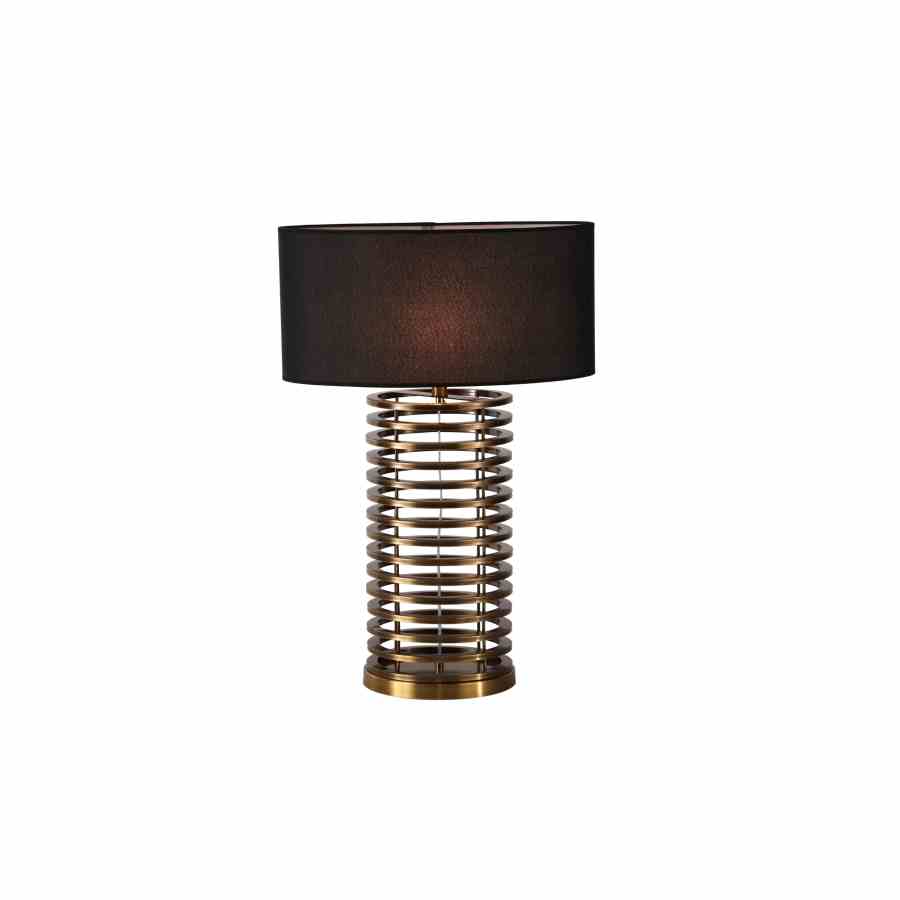 Bilde av Bordlampe Milano gull h75cm