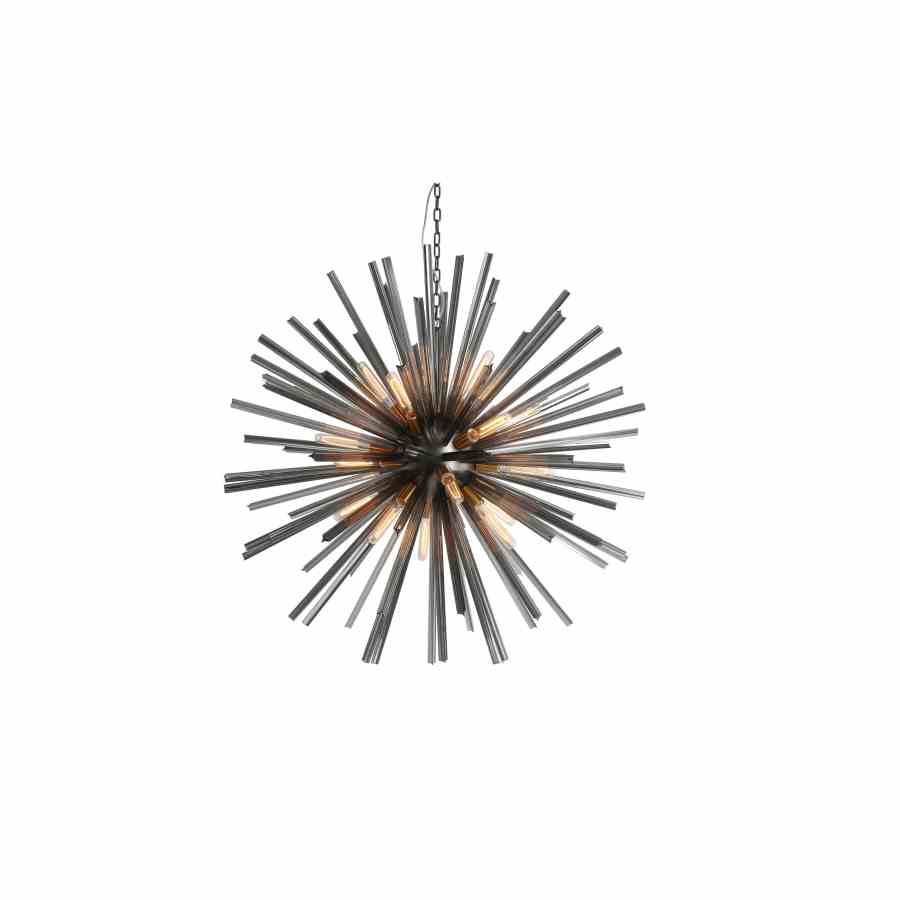 Bilde av Taklampe Star Ø75 smoke grey glass