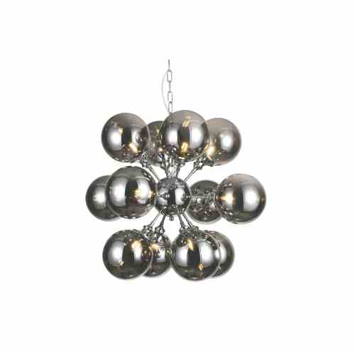 Bilde av Taklampe Metz Grey silver glass