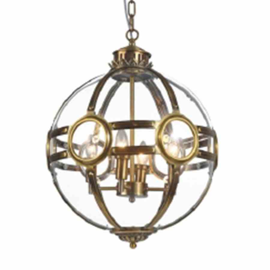 Bilde av Taklampe Riga Gold clear glass