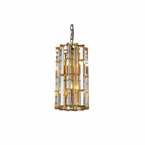 Bilde av Taklampe Amarillo gold and clear glass