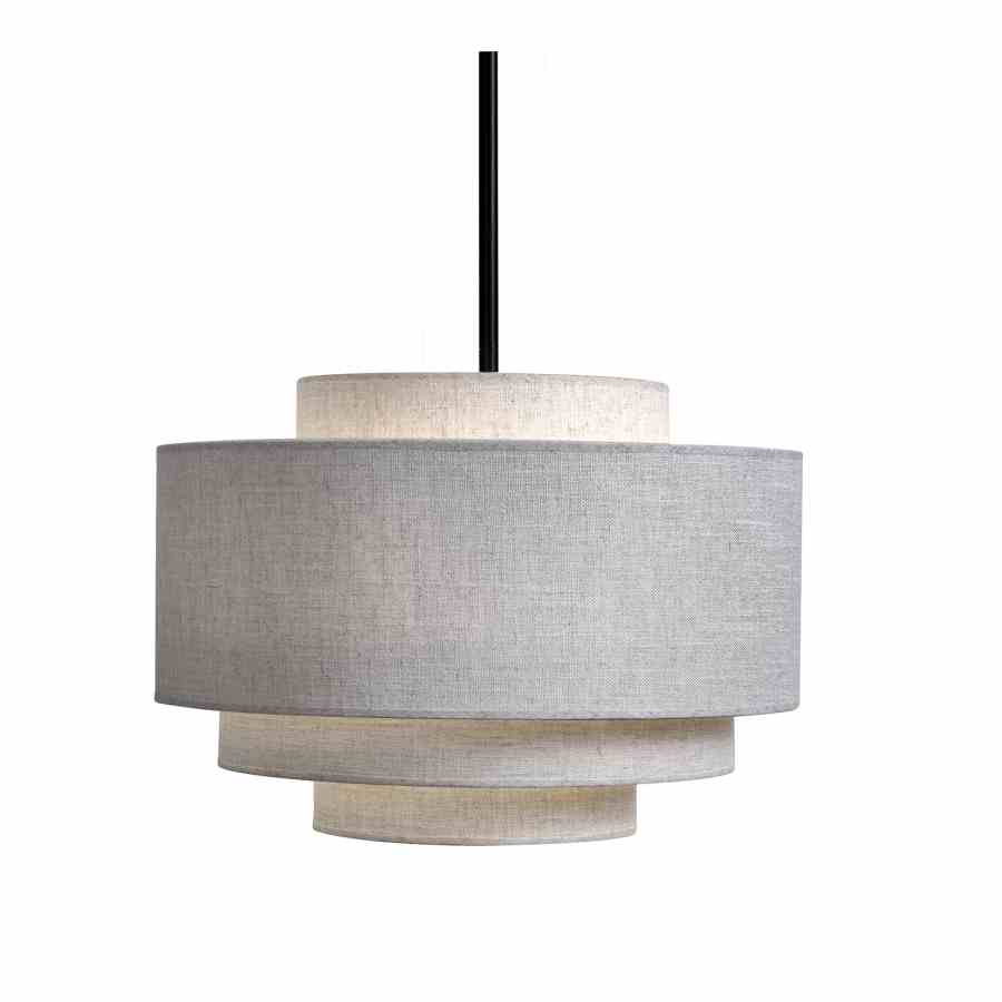 Bilde av Taklampe Canton skjerm lin Sand