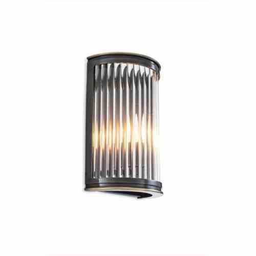 Bilde av Vegglampe Mansion black / glass