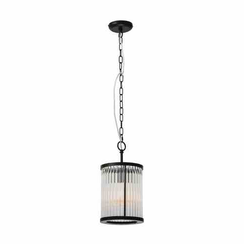 Bilde av Taklampe Corona Black clear glass