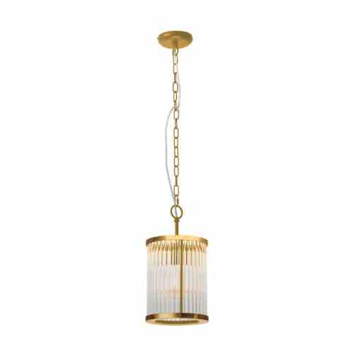Bilde av Taklampe Corona Brass clear glass