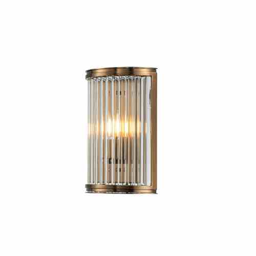 Bilde av Vegglampe Mansion Bronze / glass