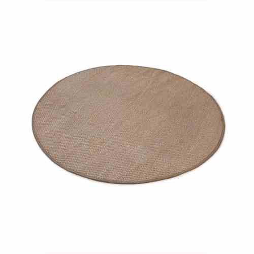 Bilde av Sisal teppe beige Ø-160cm med kanting