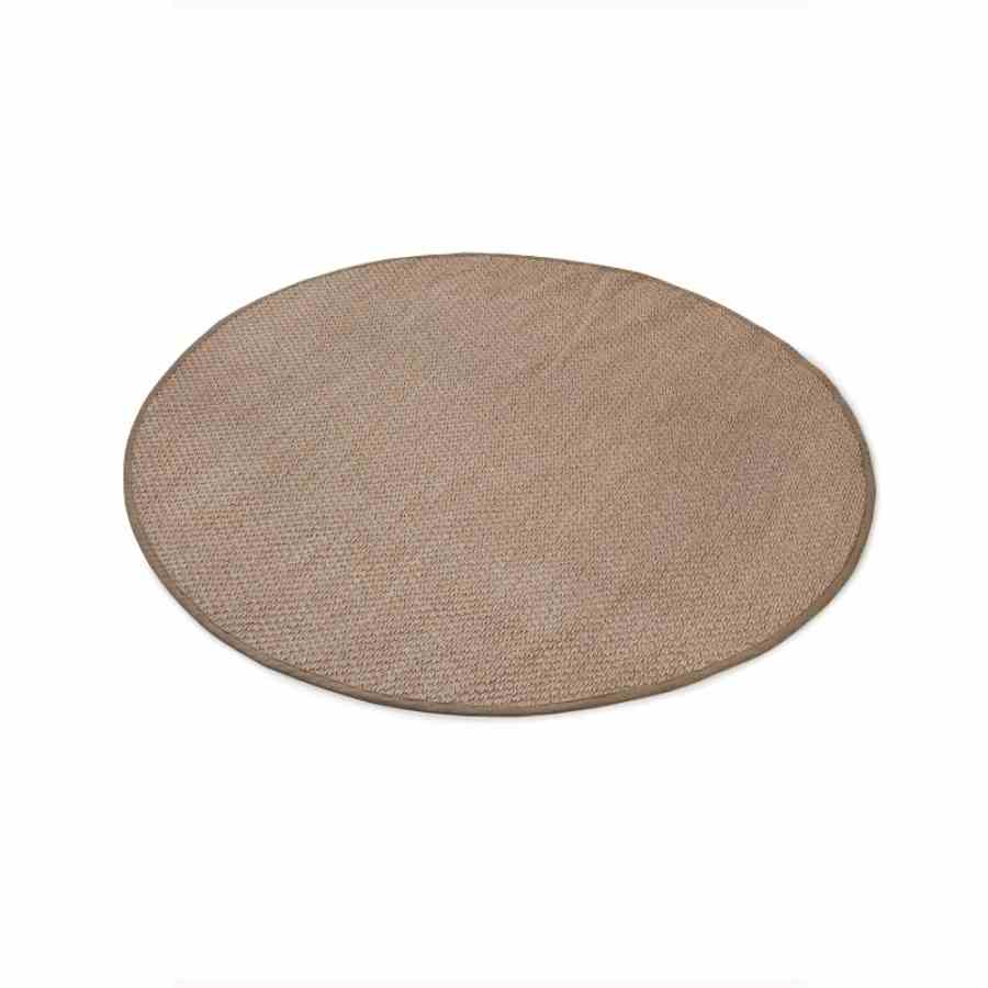 Bilde av Sisal teppe beige Ø-160cm med kanting