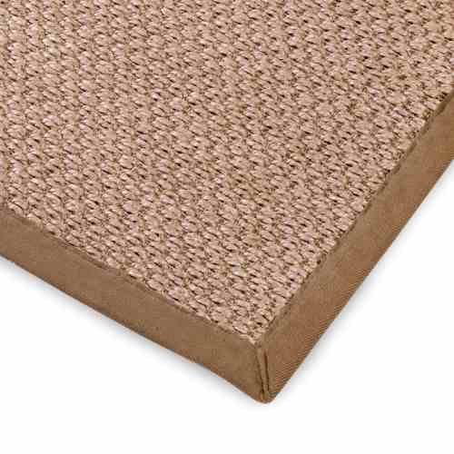 Bilde av Sisal teppe beige Ø-250cm m kanting