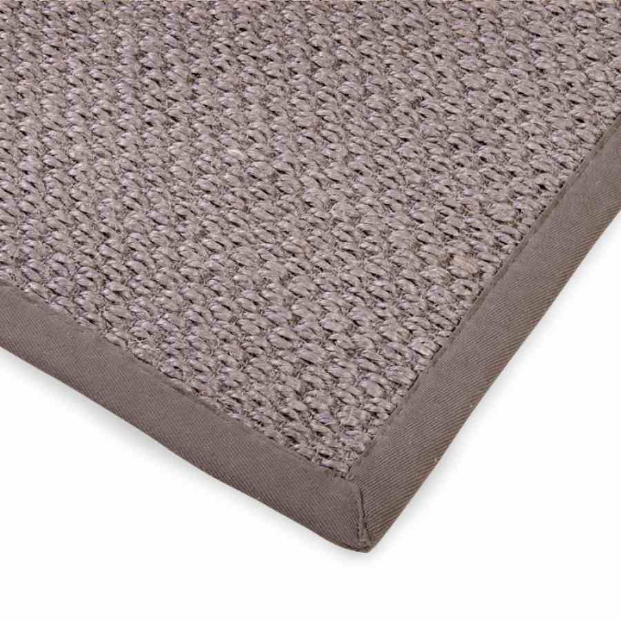 Bilde av Sisal teppe taupe 200x300cm med kanting