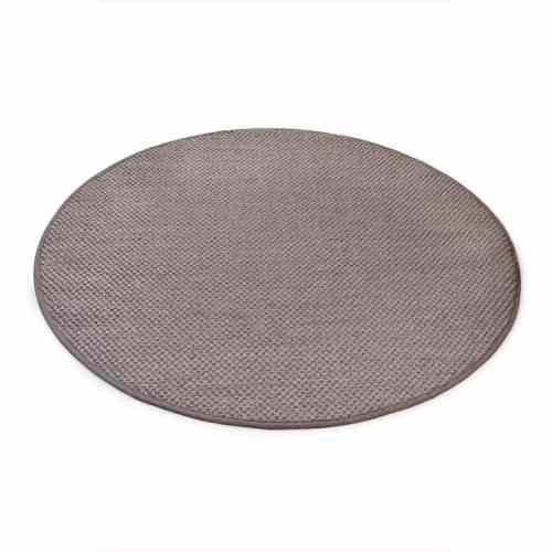 Bilde av Sisal teppe taupe Ø-200cm med kanting