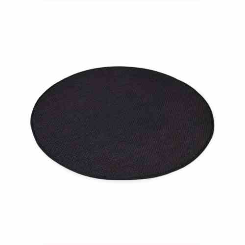 Bilde av Sisal teppe black Ø-160cm med kanting