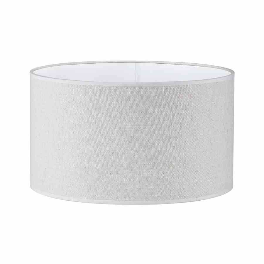 Bilde av Lampeskjerm lin Sand / White