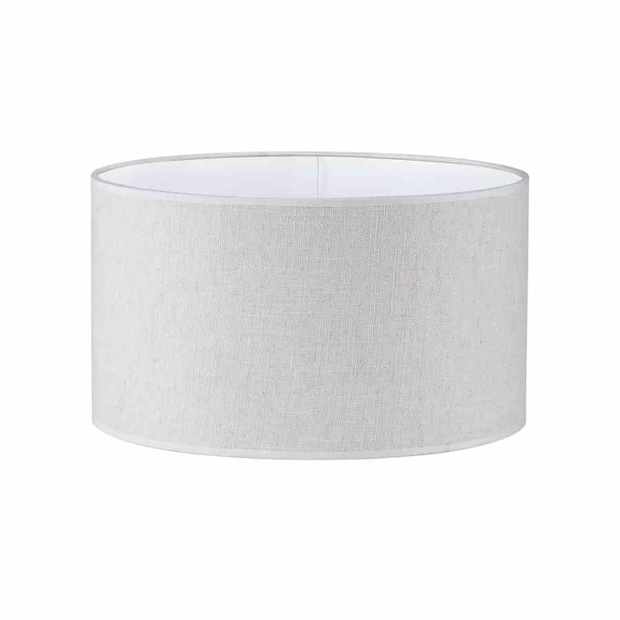 Bilde av Lampeskjerm lin Sand / White
