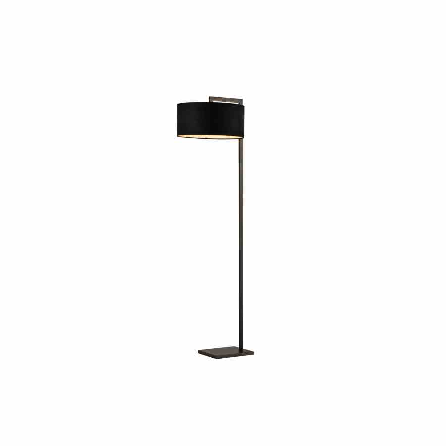 Bilde av Gulvlampe Palm Springs Black-Lampeskjerm Sort
