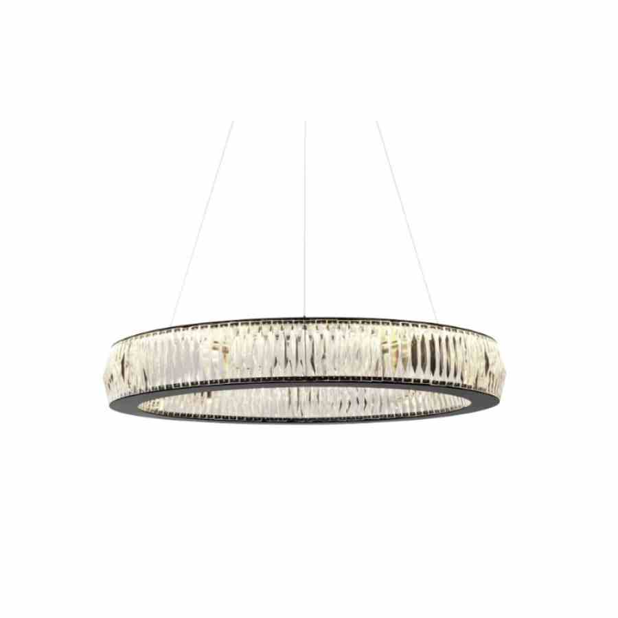 Bilde av Taklampe Cornwall Black glass