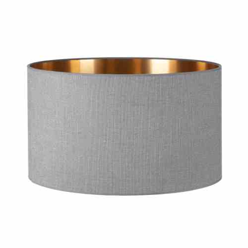 Bilde av Lampeskjerm lin Sober / Copper