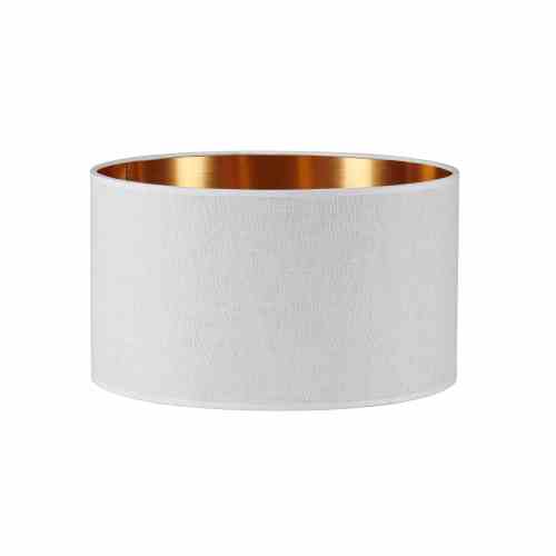 Bilde av Lampeskjerm lin Sand / Copper