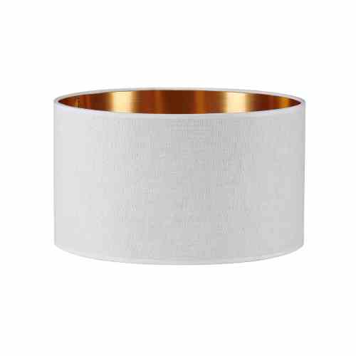 Bilde av Lampeskjerm lin Sand / Copper