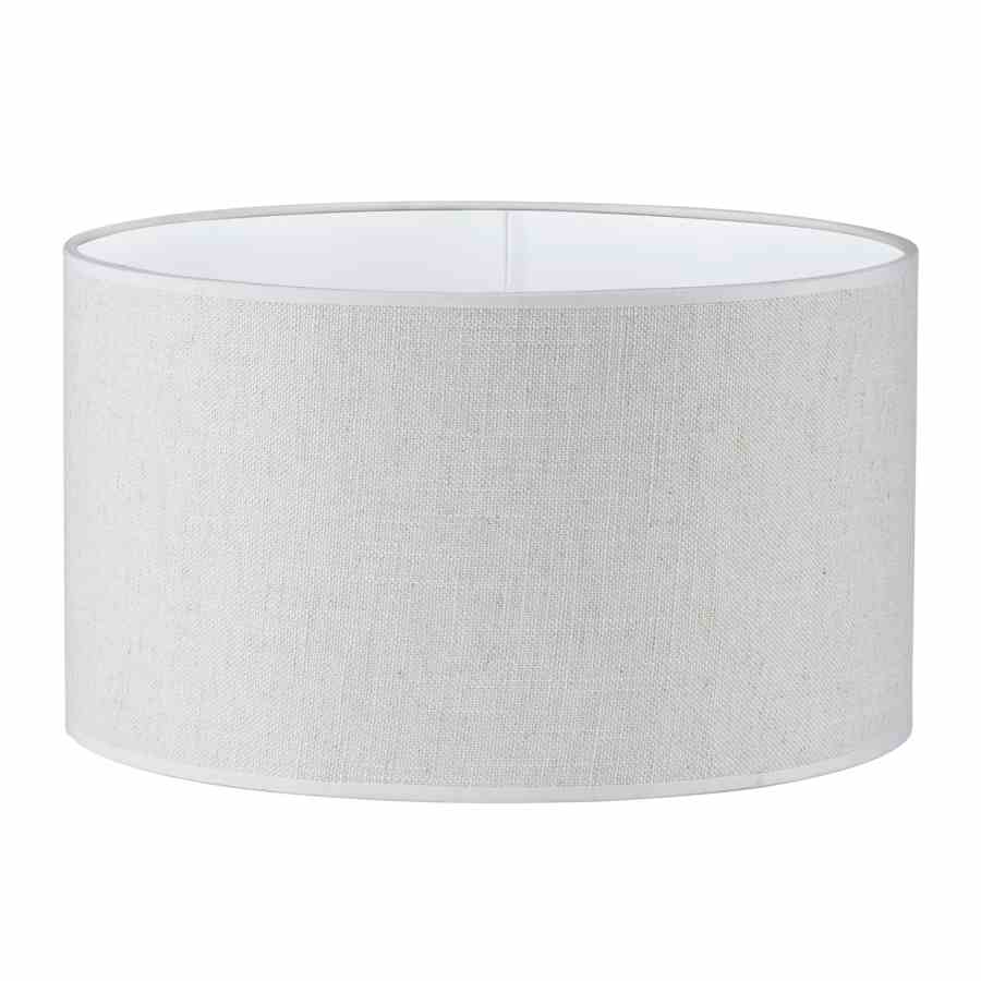 Bilde av Lampeskjerm lin Sand / White
