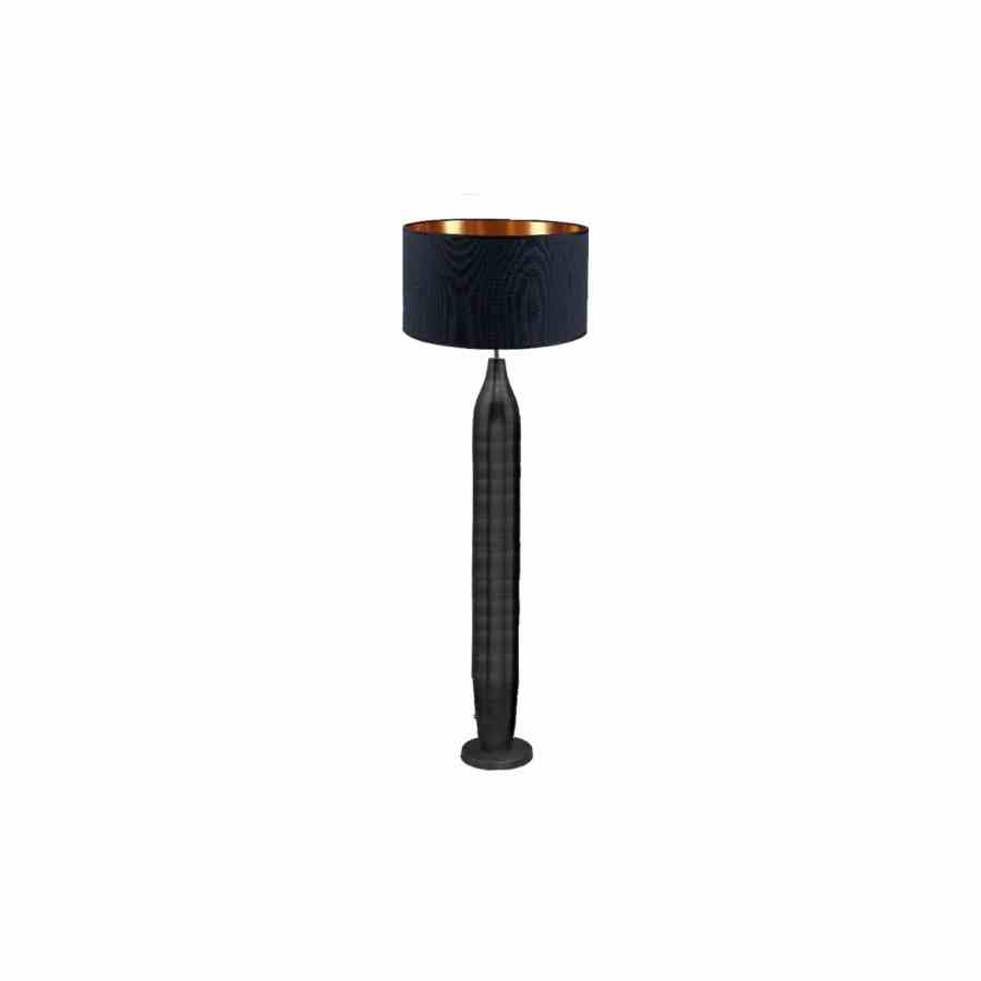 Bilde av Gulvlampe Rocky Black