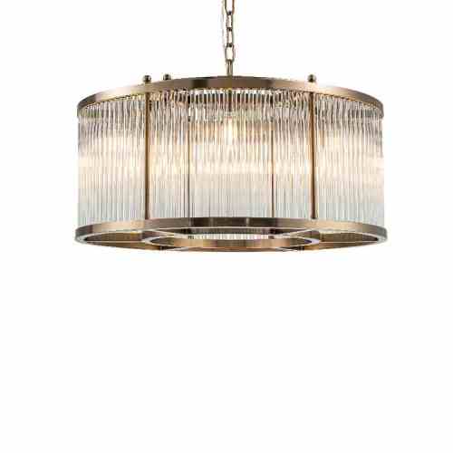 Bilde av Taklampe ClintonBronze clear glass