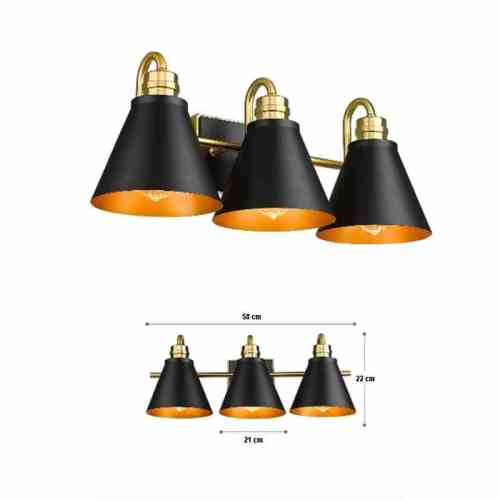 Bilde av Vegg lampe Balboa Black