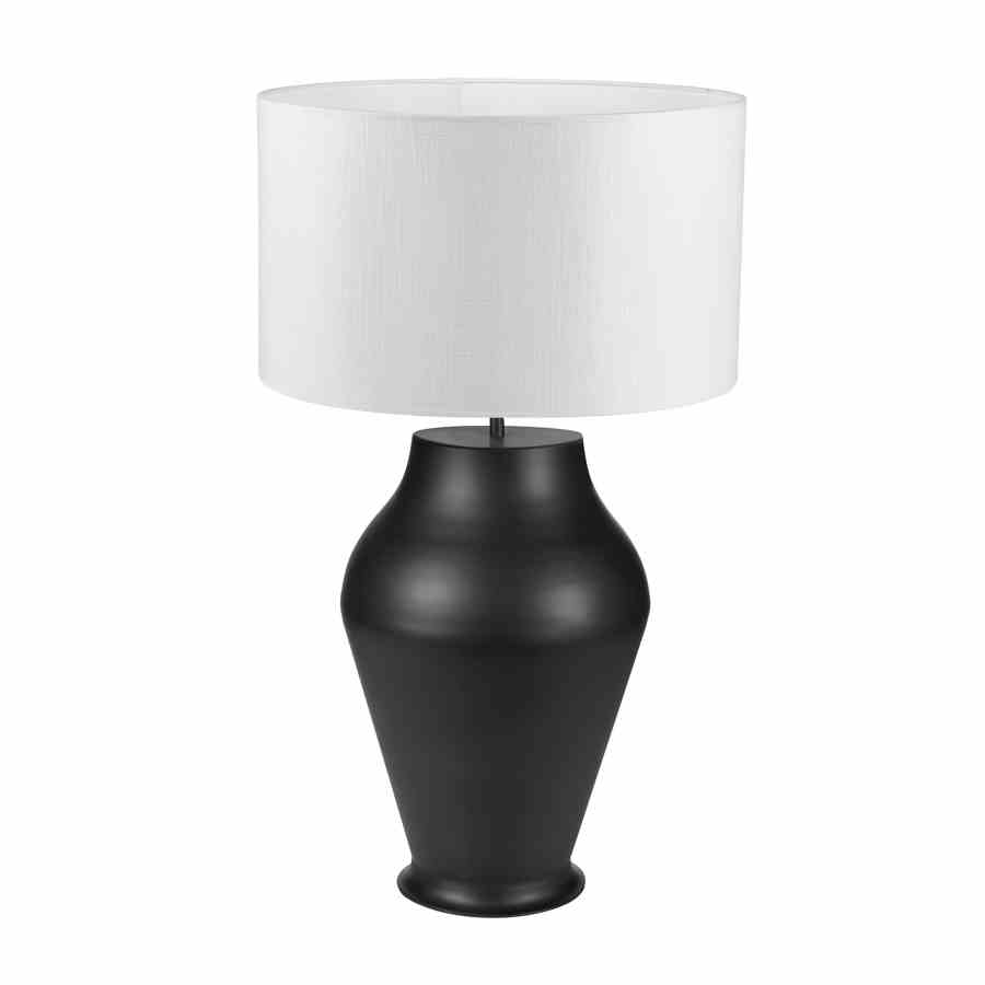 Bilde av Bordlampe Edison Black cm Lampeskjerm White/White