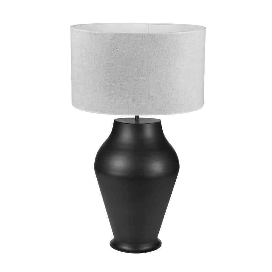Bilde av Bordlampe Edison Black cm Lampeskjerm Sand / White