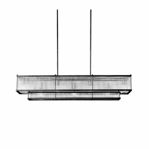 Bilde av Taklampe Monte Carlo 12 lys Black