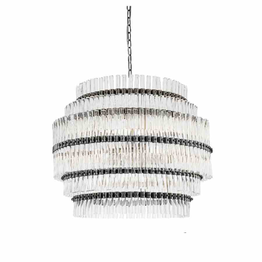 Bilde av Taklampe San Marco 9 lys Black
