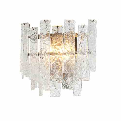 Bilde av Vegglampe Bradford 2 lys clear crystal / Bro