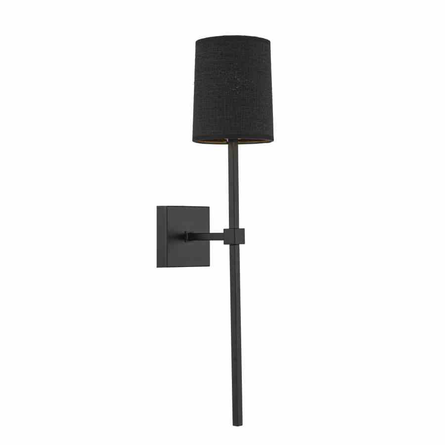 Bilde av Vegglampe Esher Black / Black