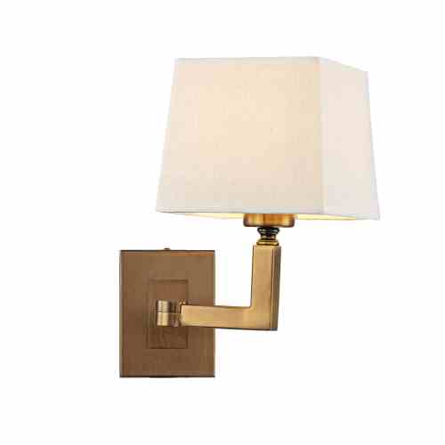 Bilde av Vegglampe Darwen Bronze / Lin White