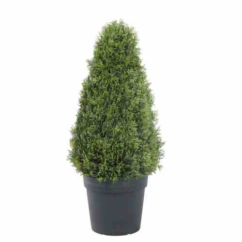 Bilde av Artificial Cedar Tower Topiary 90CM Height